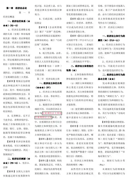 中级会计经济法重要笔记[1]