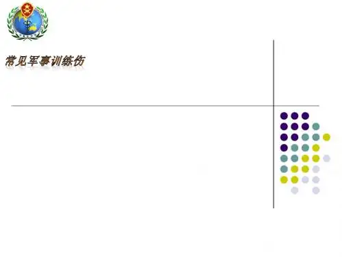 常见军事训练伤病PPT课件