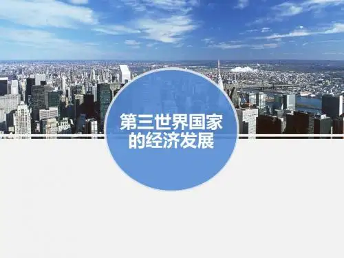 第三世界国家的经济发展案例