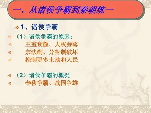 必修一历史第二课ppt课件