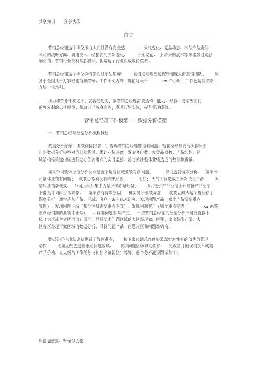 销售数据分析