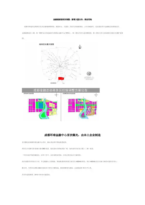 成都-金融城-规划