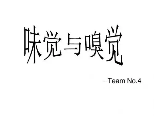 味觉与嗅觉