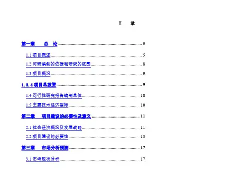 某公司年产2千吨电炉锌粉项目可行性研究报告