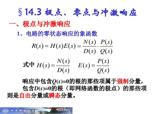 14.3_极点、零点与冲激响应解析