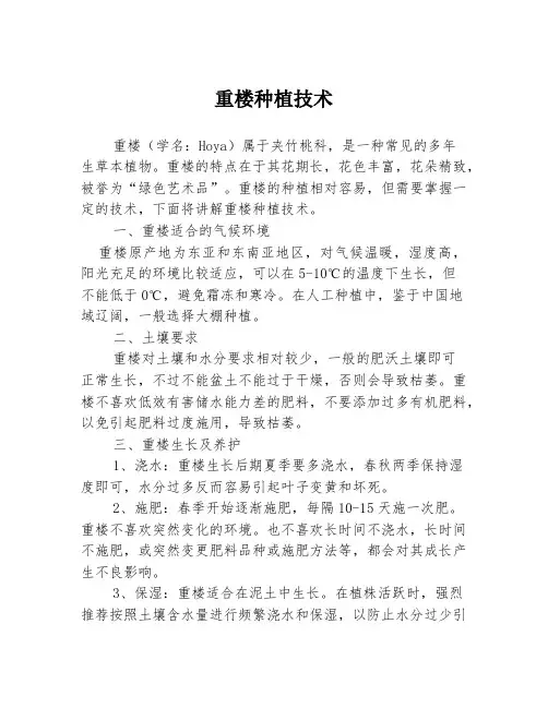 重楼种植技术3篇