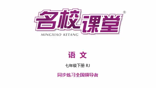 21 古代诗歌五首