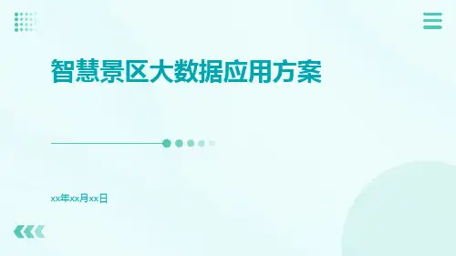 智慧景区大数据应用方案