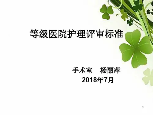 等级护理评审标准PPT演示课件