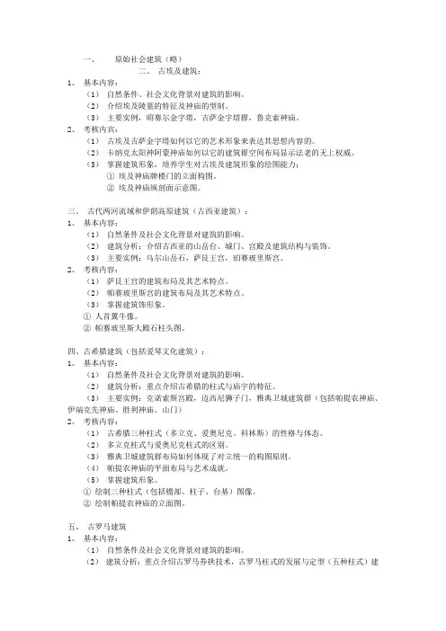 外国建筑史大纲.doc