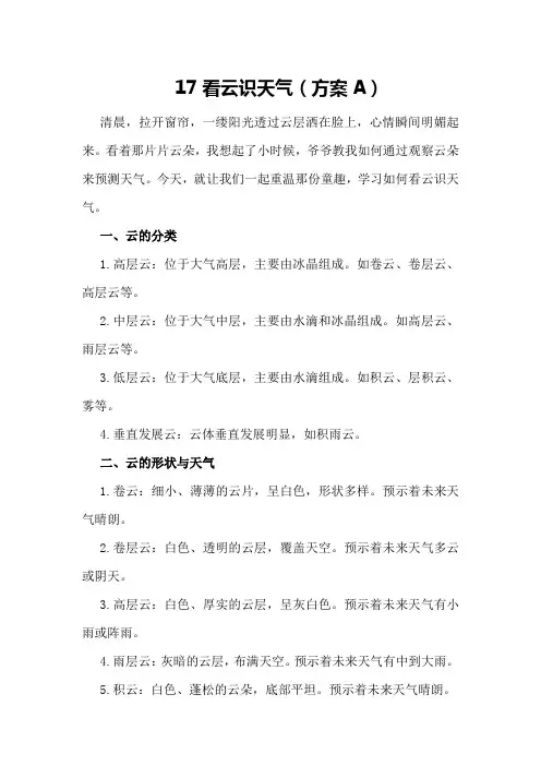 17看云识天气(方案A)