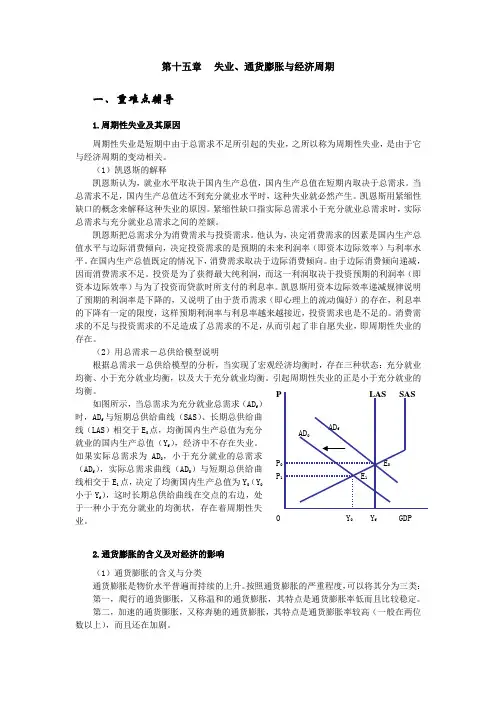 失业、通货膨胀与经济周期
