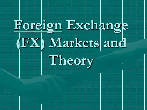 fx-chapter2Spot and Forward FX Market