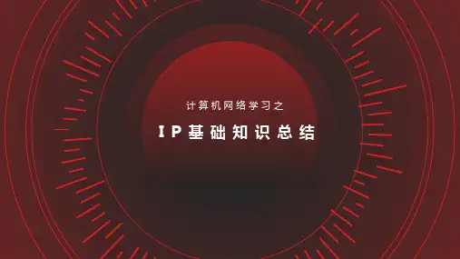 IP基础知识总结