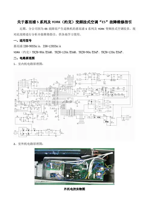 关于惠而浦S系列、YORK(约克)变频挂机