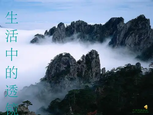 第二节生活中的透镜完整ppt课件