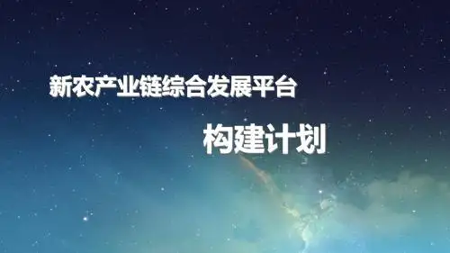 产业链聚合平台构建方案