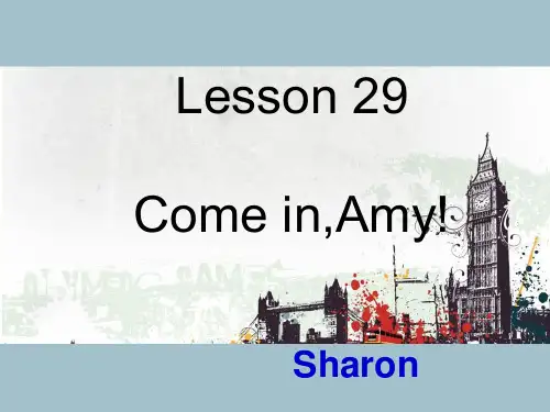 新概念英语第一册Lesson 29&30