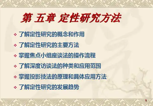 第四章_定性研究方法