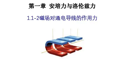 【课件】磁场对通电导线的作用力(课件)-2022-2023学年高中物理选择性必修第二册人教版