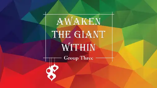 唤醒心中的巨人()Awaken-the-Giant-WithinPPT
