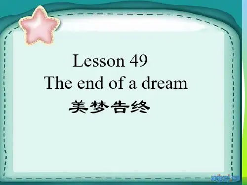 新概念英语第二册第49课课件.ppt