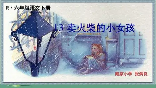 13卖火柴的小女孩(1)