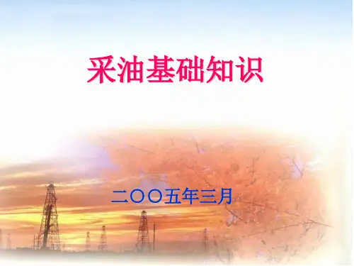 采油工程基础——泵工作原理