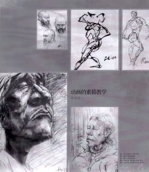 动画的素描教学