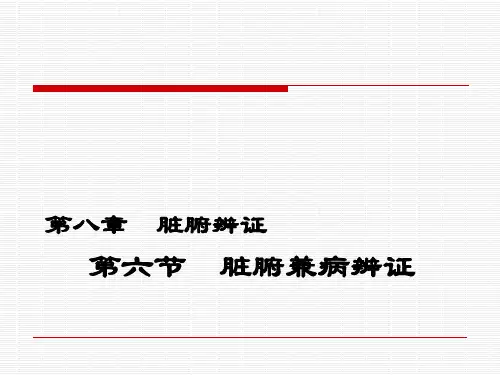 脏腑兼病辨证 ppt课件