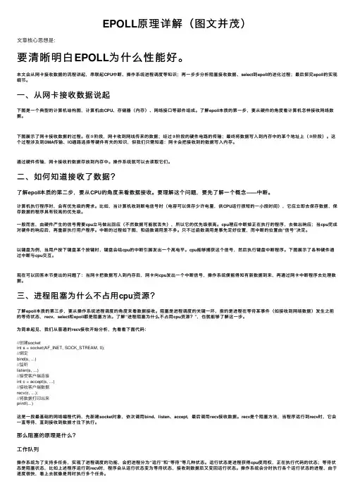 EPOLL原理详解（图文并茂）
