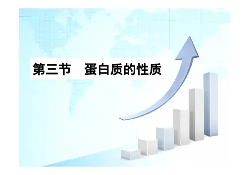 食品化学 第四章蛋白质 (蛋白质的性质及食品加工对其影响)