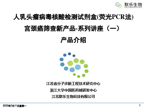 04-HPV 人乳头瘤病毒核酸检测试剂盒-产品介绍13-12-17