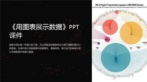 《用图表展示数据》课件