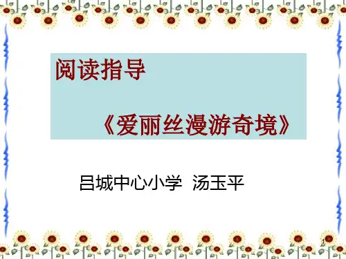 爱丽丝漫游奇境ppt课件