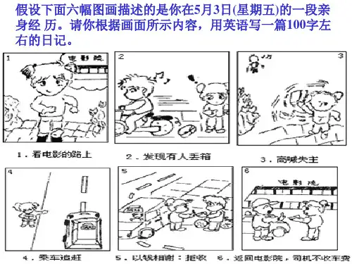 高考英语看图作文(PPT)3-1