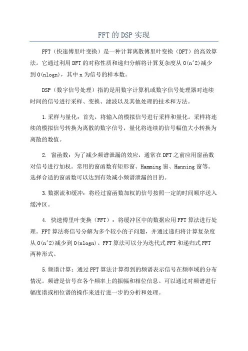 FFT的DSP实现