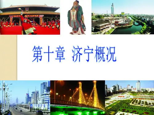 第十章 济宁概况