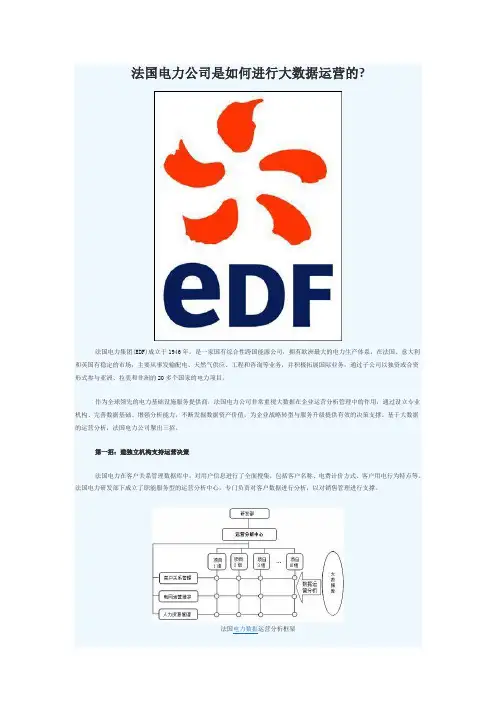 (完整版)法国电力公司是如何进行大数据运营的？