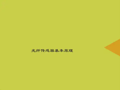 光纤传感器基本原理推选PPT资料