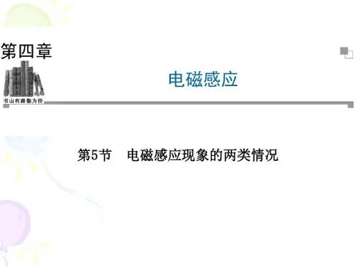 4.5电磁感应现象的两类情况