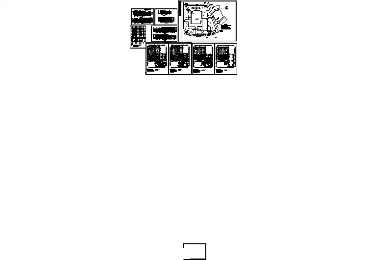 某学校四层食堂建筑施工CAD参考图