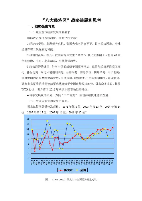 八大经济区