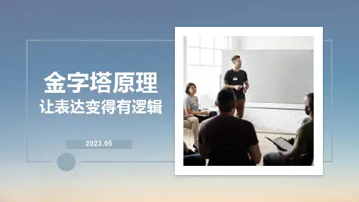 企业营销专业能力金字塔思维在销售过程中的作用培训课件