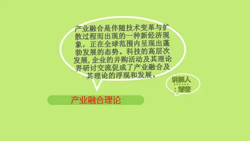 产业融合理论
