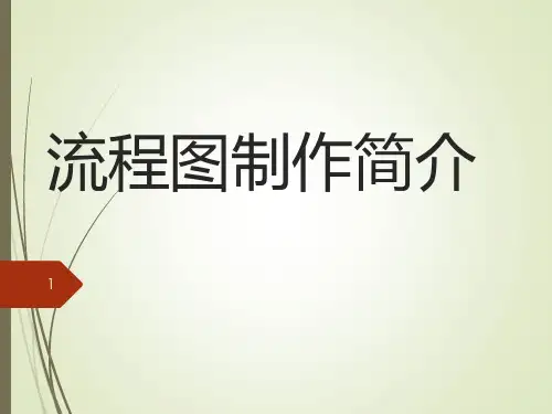 流程图制作规范简介PPT课件