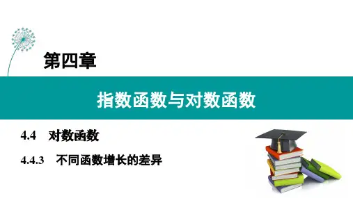 4.4.3 不同函数增长的差异(课件)