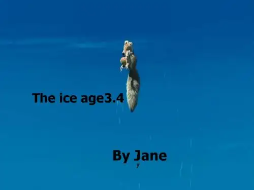 英文动画片冰河世纪the ice age3.4