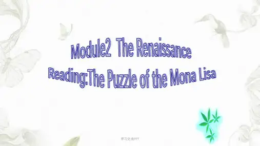 外研版选修八Module2_ReadingPractice课件