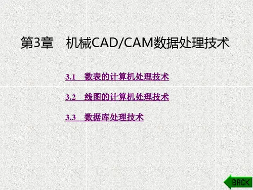 《机械CAD—CAM》课件第3章